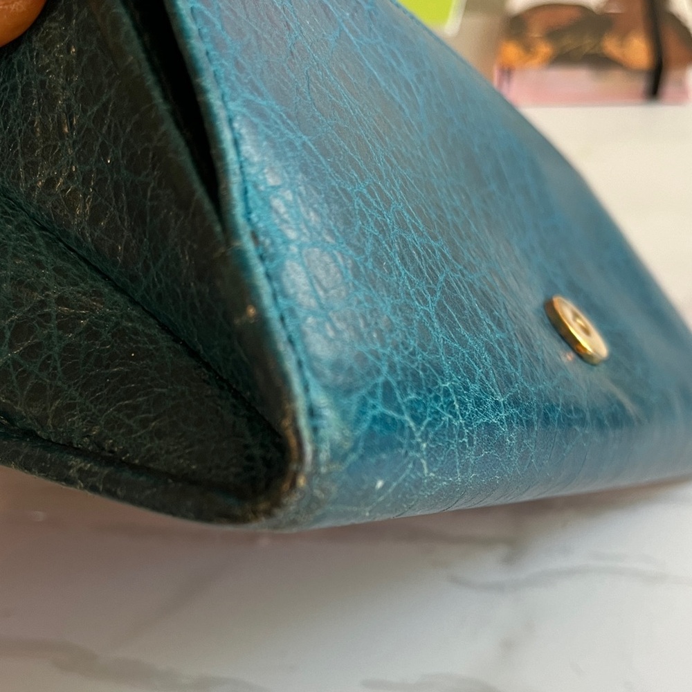 Balenciaga Continental Lambskin Leather Wallet - Picture 9 of 15